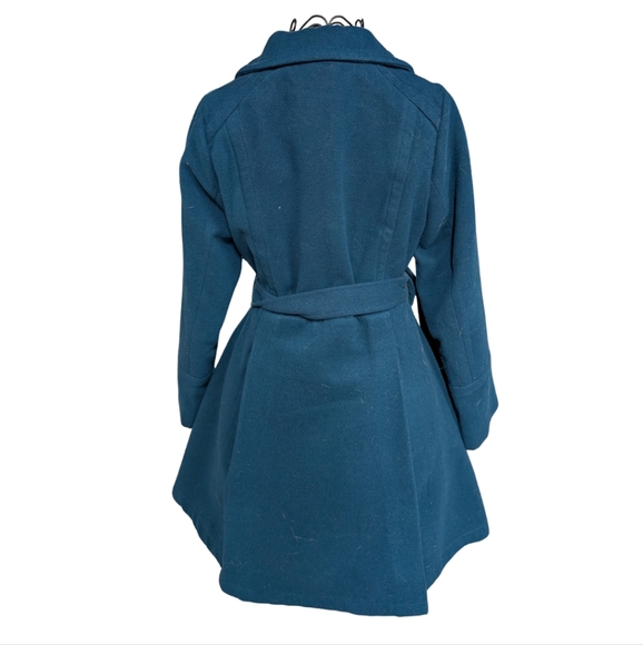Modcloth Teal Coat - Size S - Picture 3 of 7